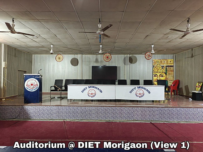 Auditorium, DIET, Morigaon (View 1)
